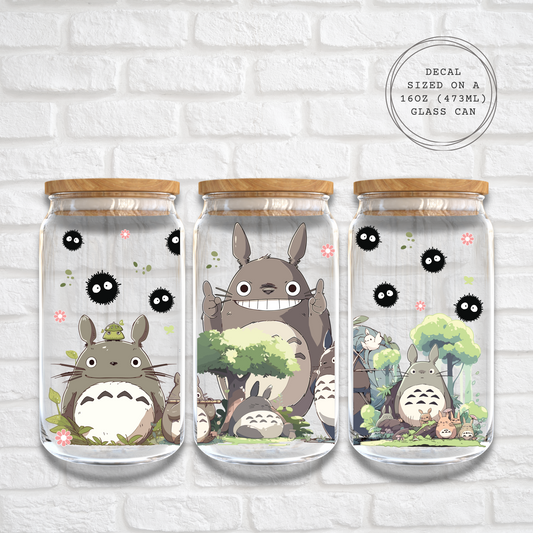 TOTORO - 16oz UV DTF WRAP