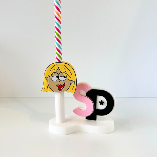 LIZZIE MCGUIRE STRAW TOPPER