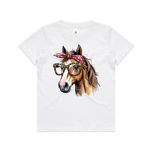 HORSE WEARING GLASSES
