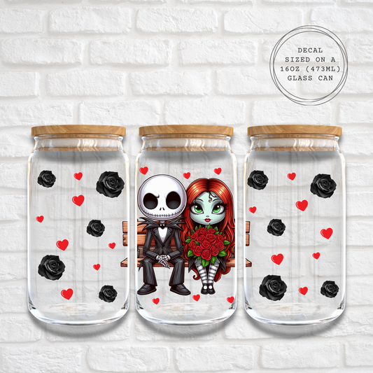 SKELLINGTON LOVE - 16oz UV DTF WRAP