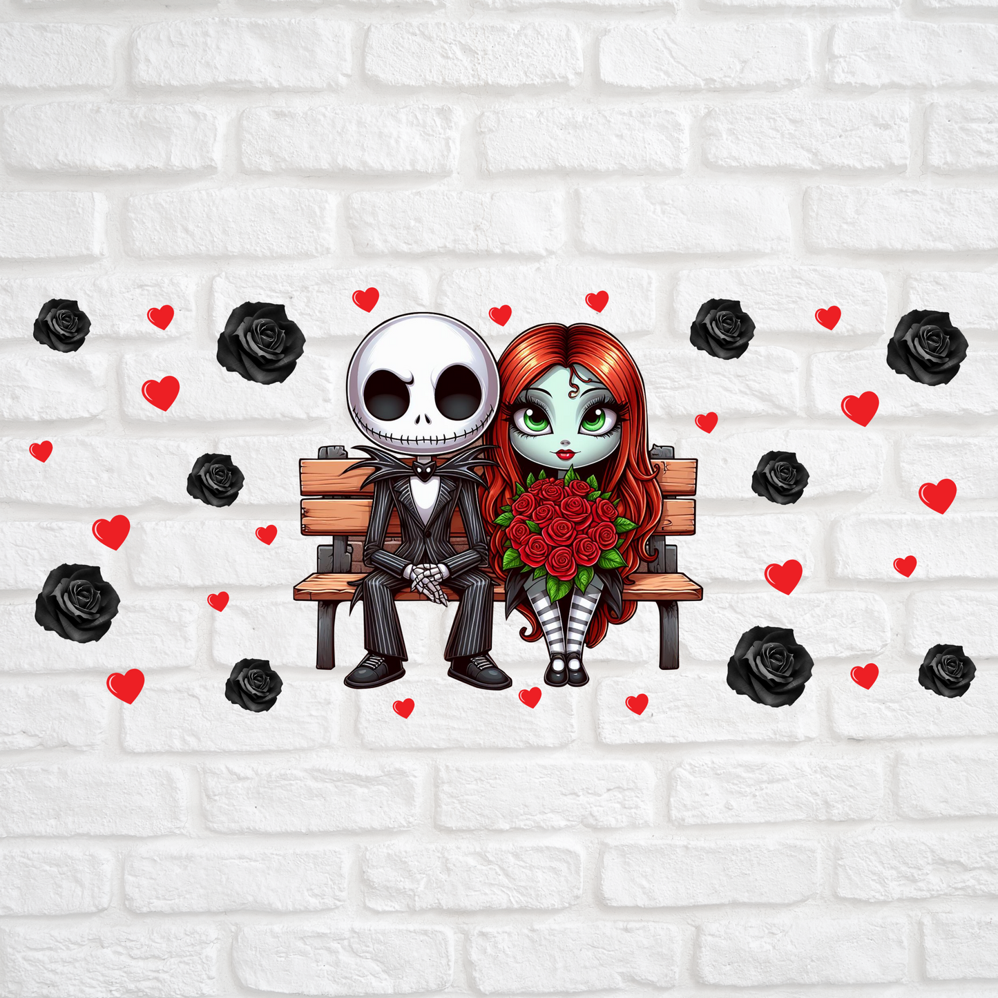 SKELLINGTON LOVE - 16oz UV DTF WRAP