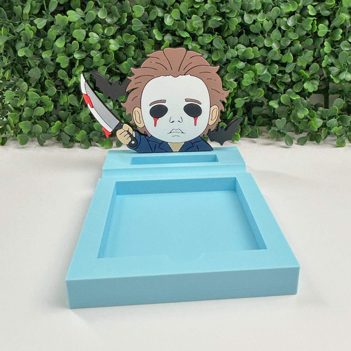 NOVELTY MICHAEL MYERS POST IT NOTE HOLDER