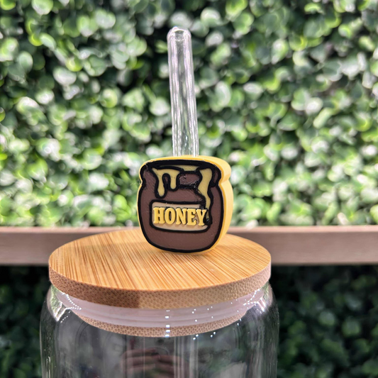 HONEY POT STRAW TOPPER