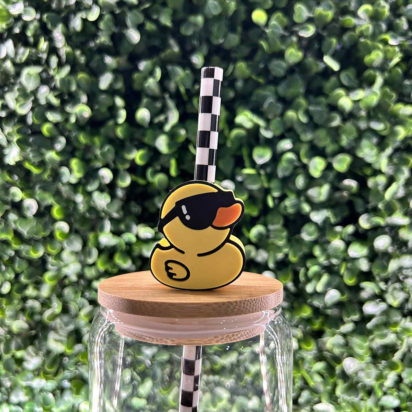 RUBBER DUCKIE STRAW TOPPER