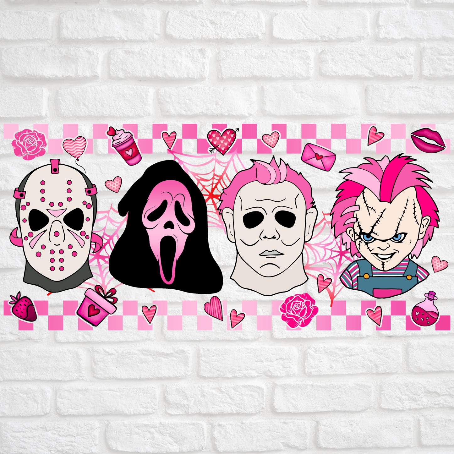 SPOOKY LOVE - 16oz UV DTF WRAP