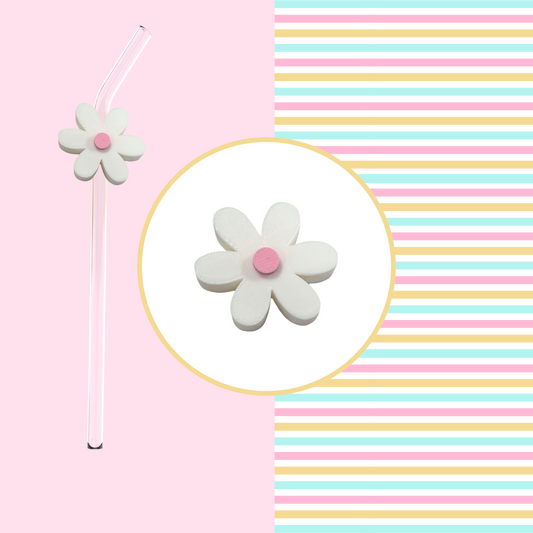 DAISY STRAW TOPPER
