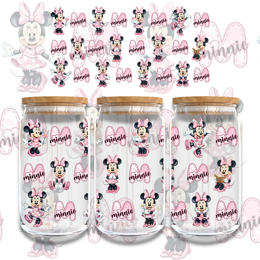 M IS FOR MINNIE - 16oz UVDTF WRAP
