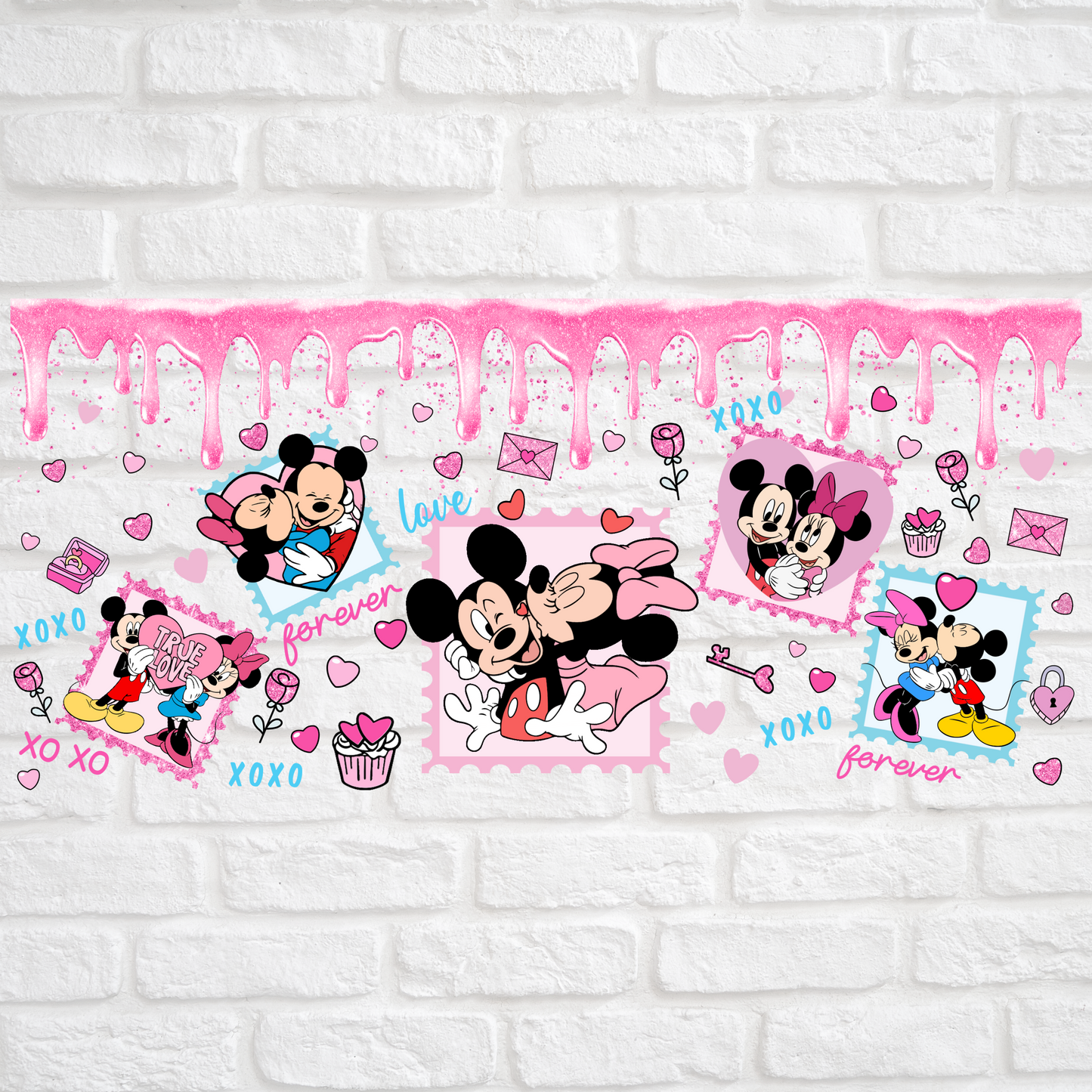 MICKEY FOREVER - 16oz UV DTF WRAP