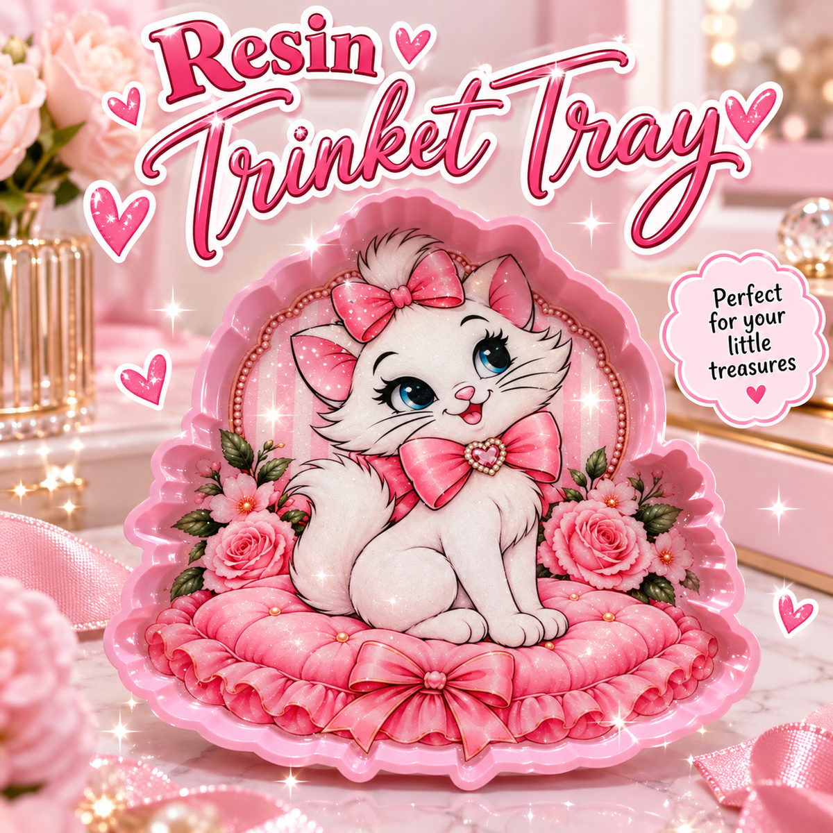 MARIE RESIN TRINKET TRAY - MADE TO ORDER
