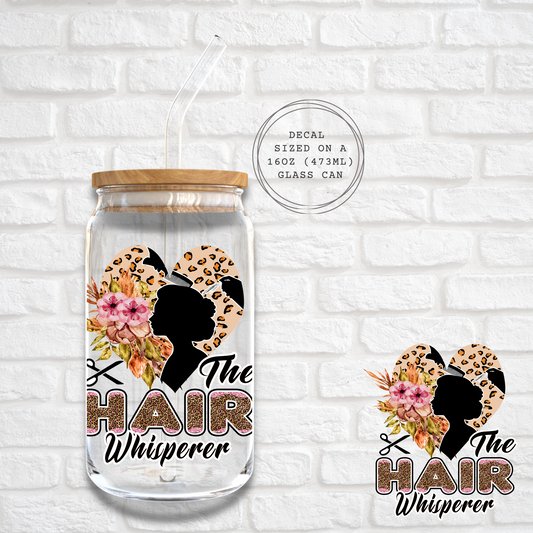 THE HAIR WHISPERER -  UV DTF DECAL