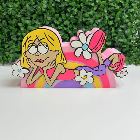 LIZZIE RAINBOW - DESK BUDDY -  (made to order)