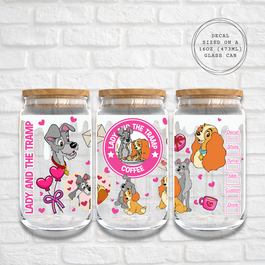 PUPPY LOVE - 16oz UV DTF WRAP