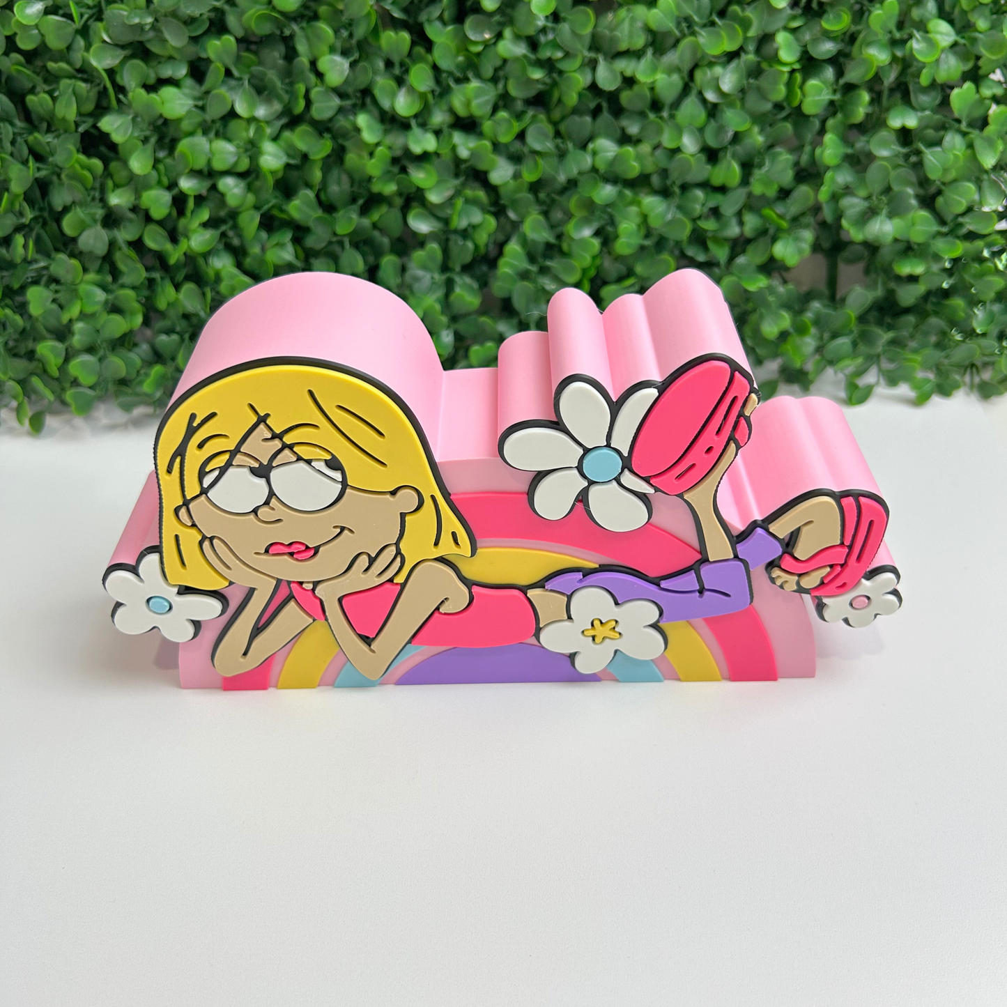 LIZZIE RAINBOW - DESK BUDDY -  (made to order)
