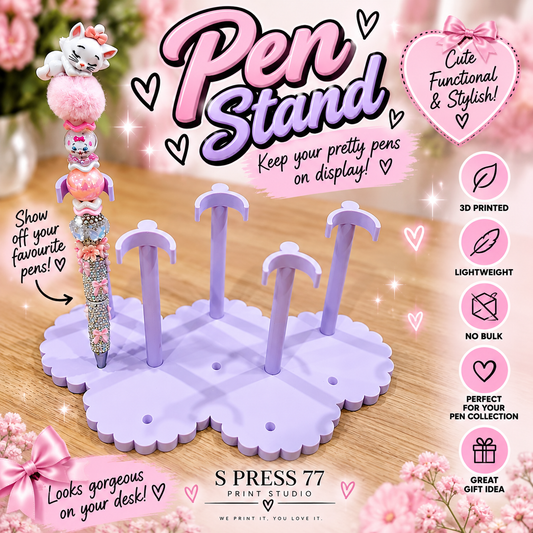 SCALLOP PEN DISPLAY STAND