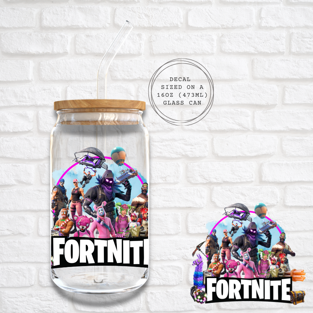 FORTNITE -  UV DTF DECAL