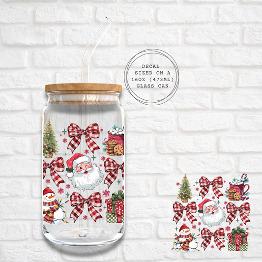 COQUETTE CHRISTMAS -  UV DTF DECAL