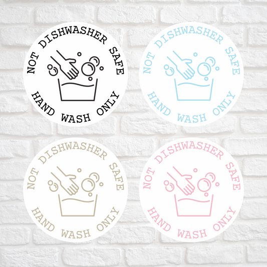 CUP CARE DECALS - 4 PACK