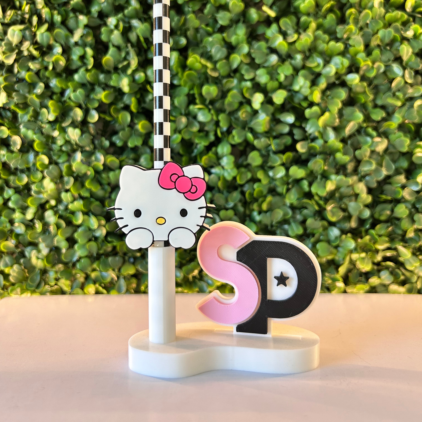 HELLO KITTY STRAW TOPPER