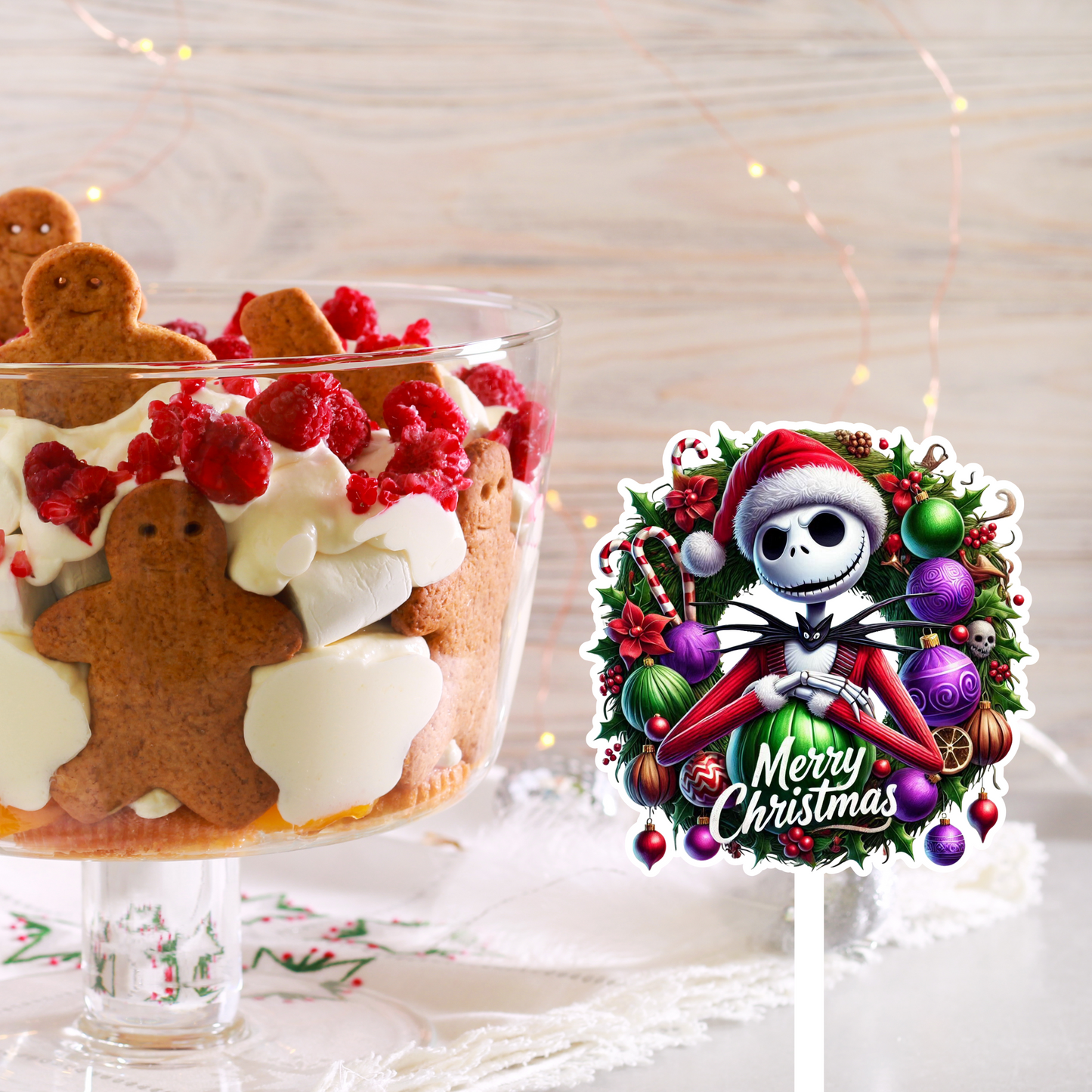 JACK SKELLINGTON CAKE TOPPER