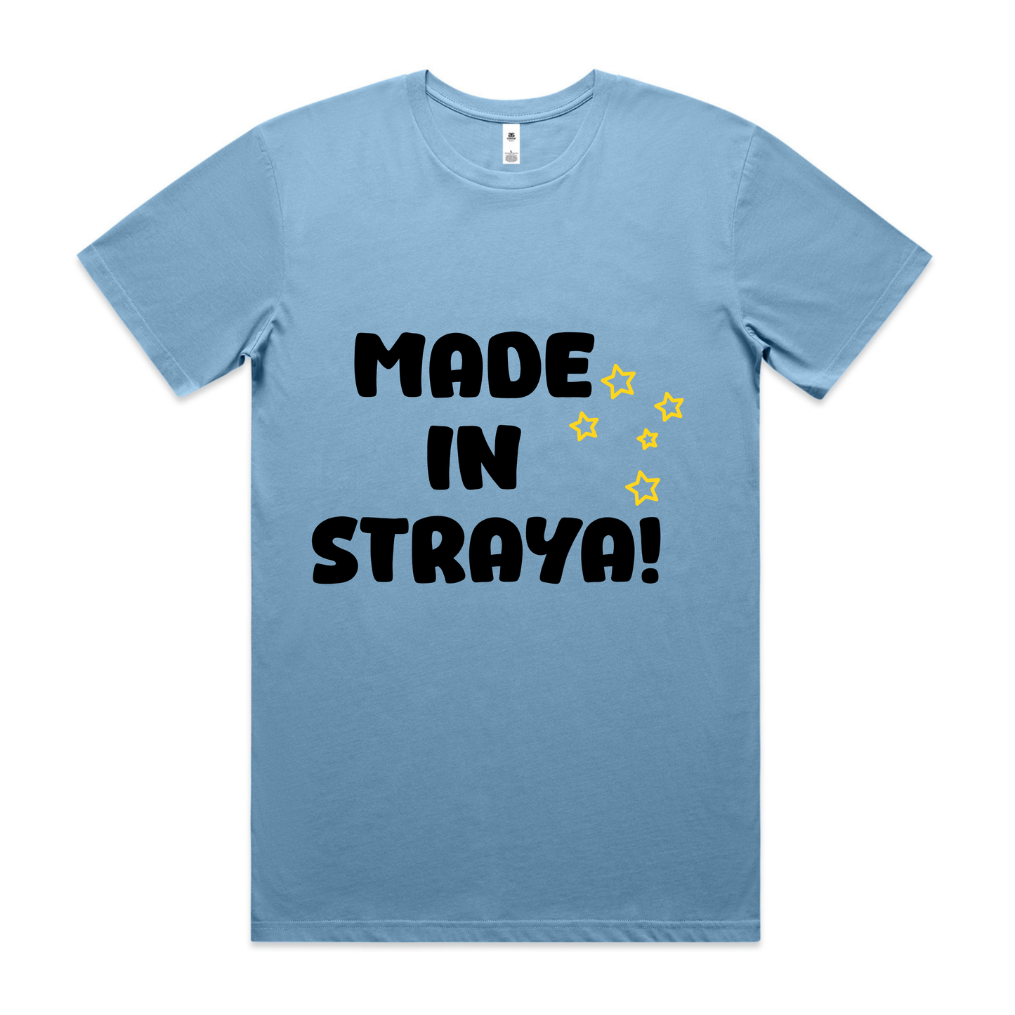 MADE IN STRAYA WITH SOUTHERN CROSS