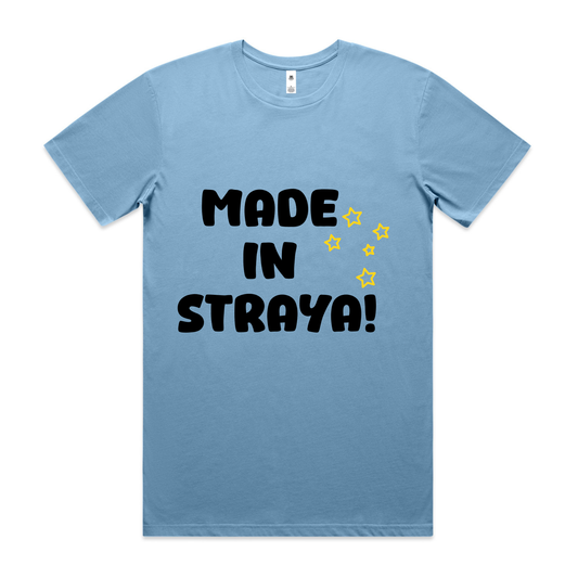 MADE IN STRAYA WITH SOUTHERN CROSS