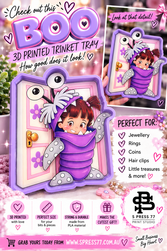BOO RESIN TRINKET TRAY