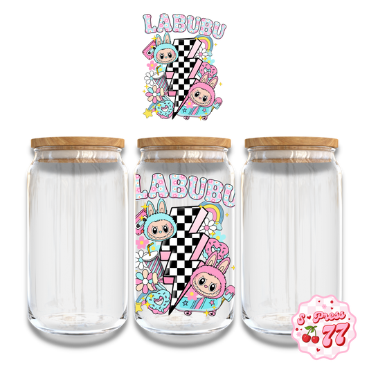 LABUBU RETRO -  UV DTF DECAL