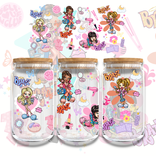BRATZ SLUMBER PARTY - 16oz UV DTF WRAP