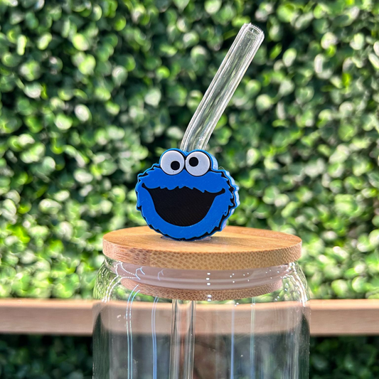 COOKIE MONSTER STRAW TOPPER