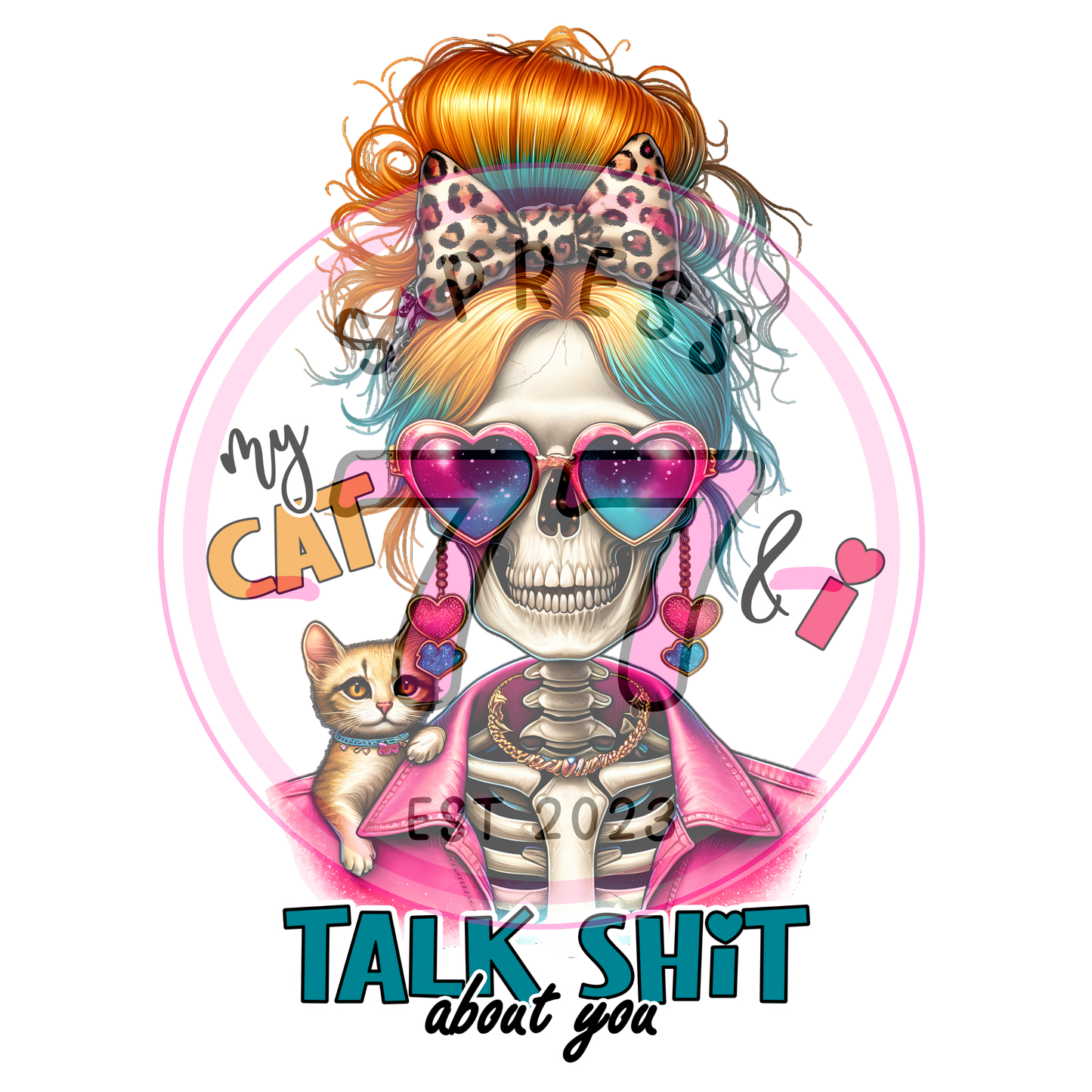 MY CAT AND I TALK SHIT ABOUT YOU