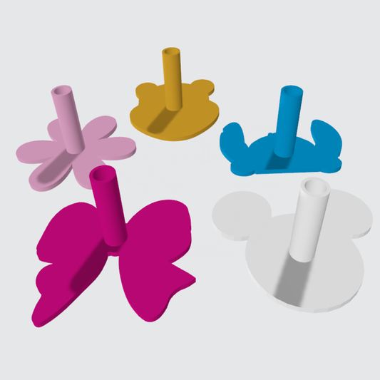 STRAW TOPPER DISPLAY STANDS