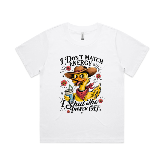 I DONT MATCH ENERGY