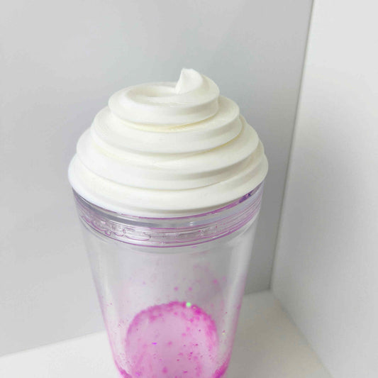 3D PRINTED WHIPPED LID TOPPER - 24oz SNOWGLOBES